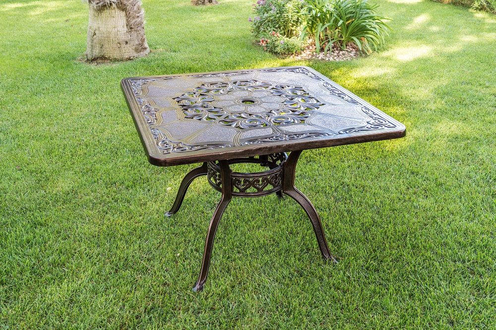 Tavolo da giardino modello Rosa - 100 x 100 cm