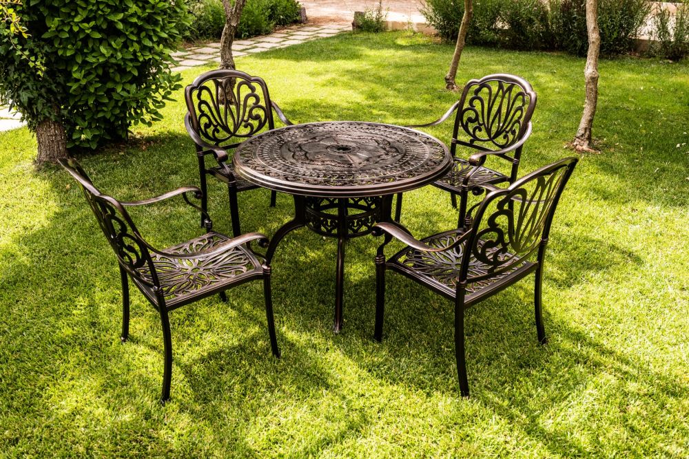 Tavolo da giardino modello Cuore - diametro 80 cm