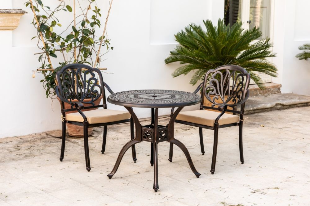 Tavolo da giardino modello Cuore - diametro 80 cm